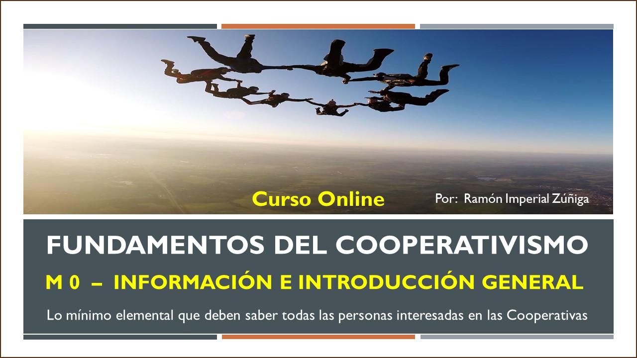 Fundamentos del Cooperativismo – M0: Información general